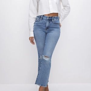 Soft-Tech Good Legs Cropped Mini Bootcut Jeans